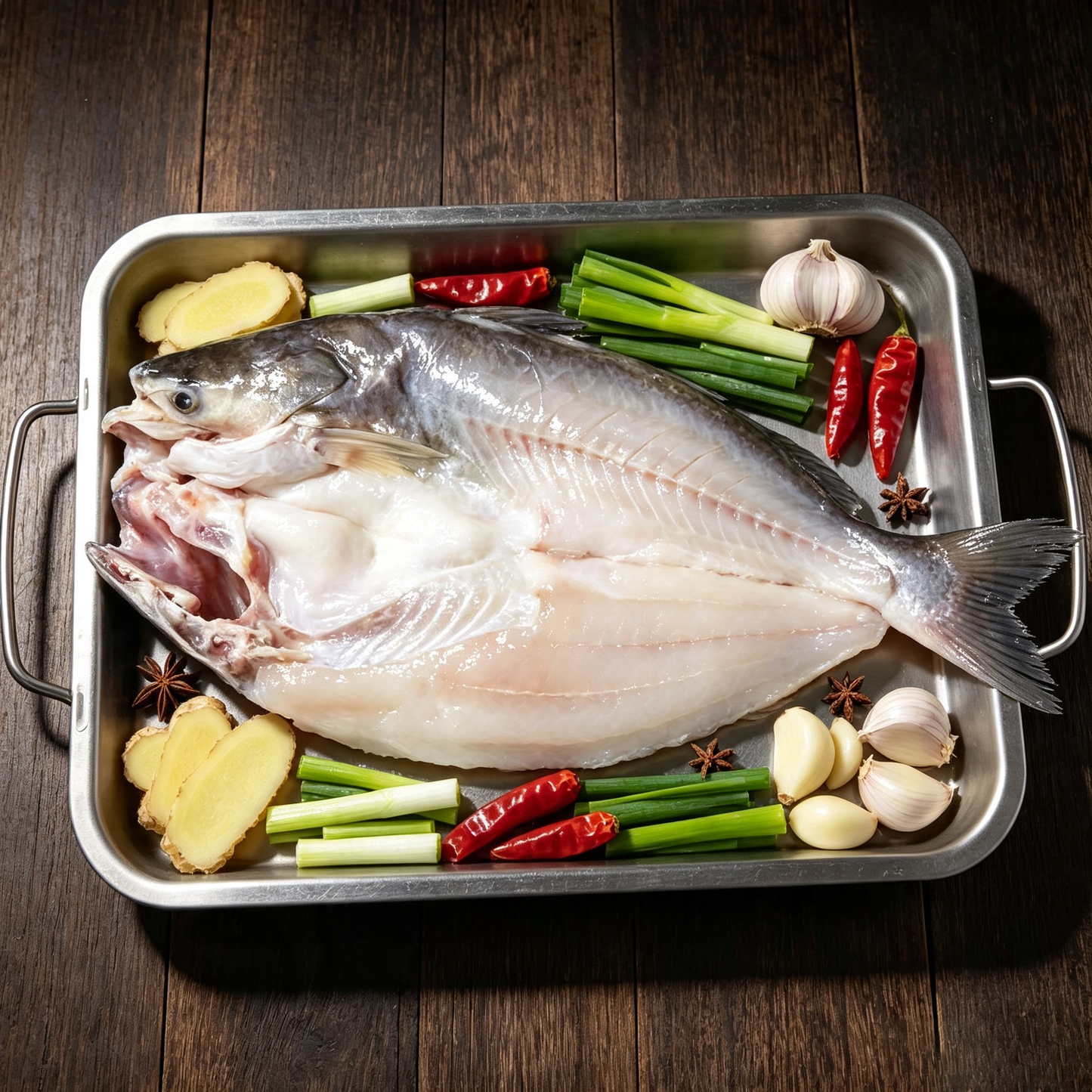 Frozen Split Mekong Fish