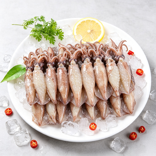 Frozen Stuffed Baby Squid